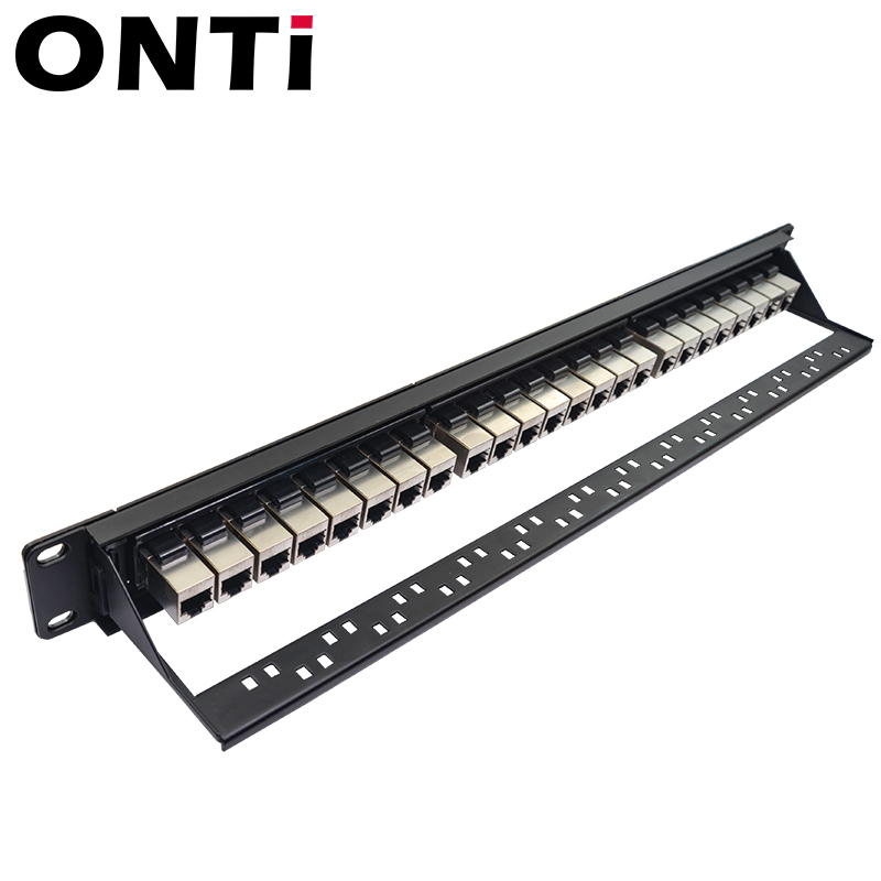 ONTi 19in 1U Rack 24 Port CAT6 - đánh giá và giá Patch Panel Cat6