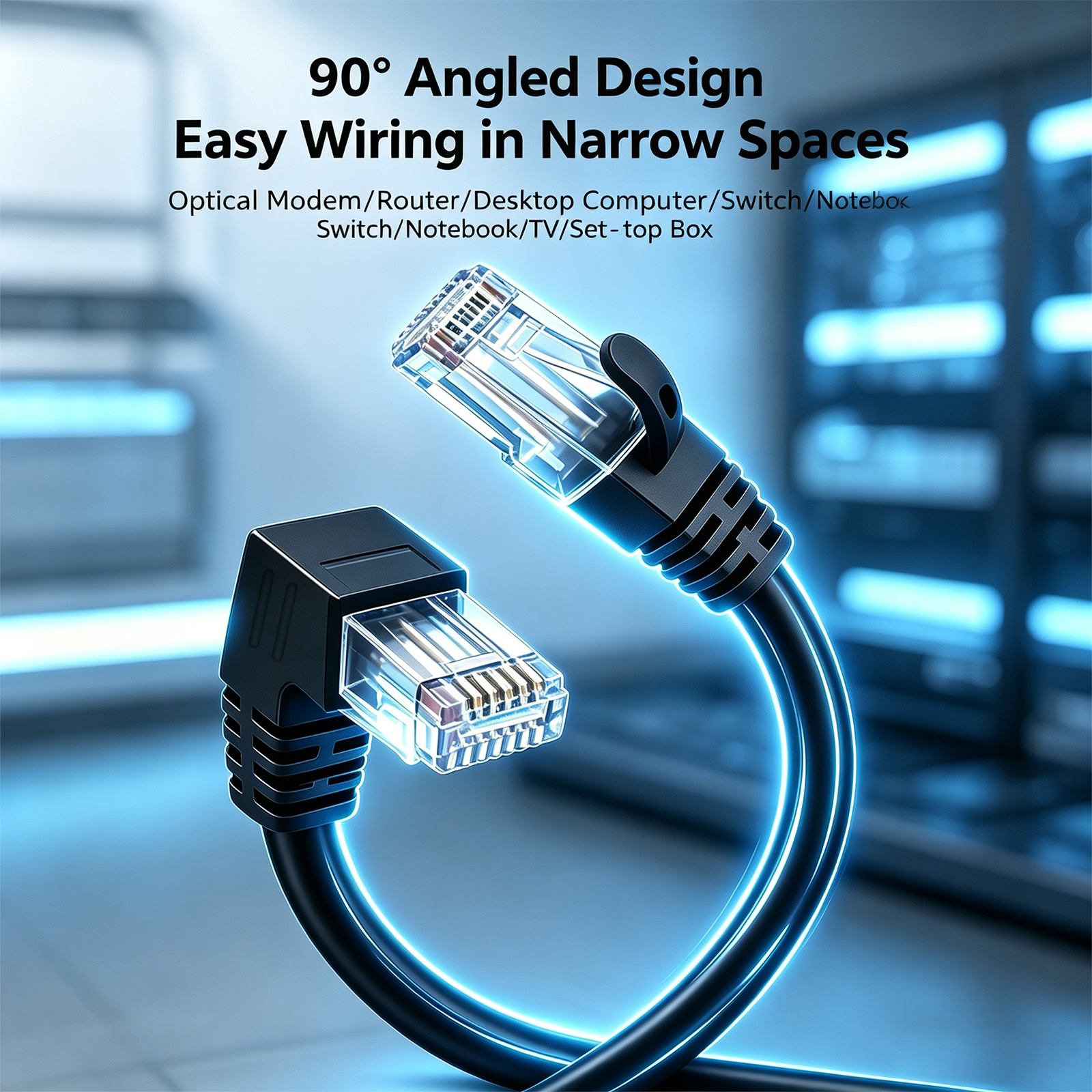kubie Cat6a RJ45 90 Degree Ang - đánh giá và giá Patch Panel Cat6
