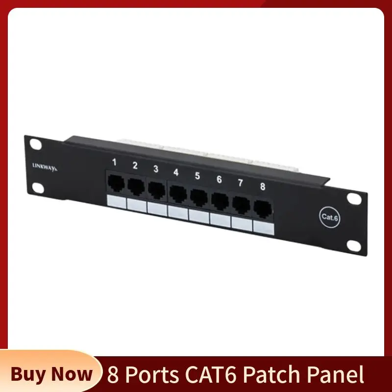 Network Adapter 8 Port CAT6 Pa - đánh giá và giá Patch Panel Cat6