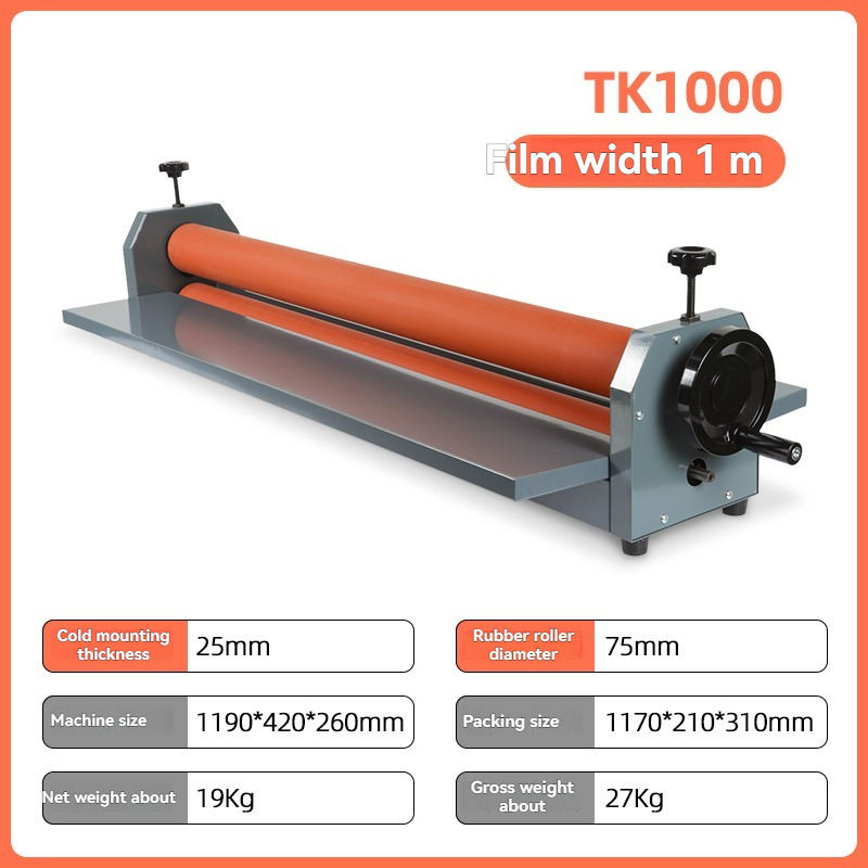 TK1000 Laminator Manual Cold L - đánh giá và giá Laminator A3 Hot