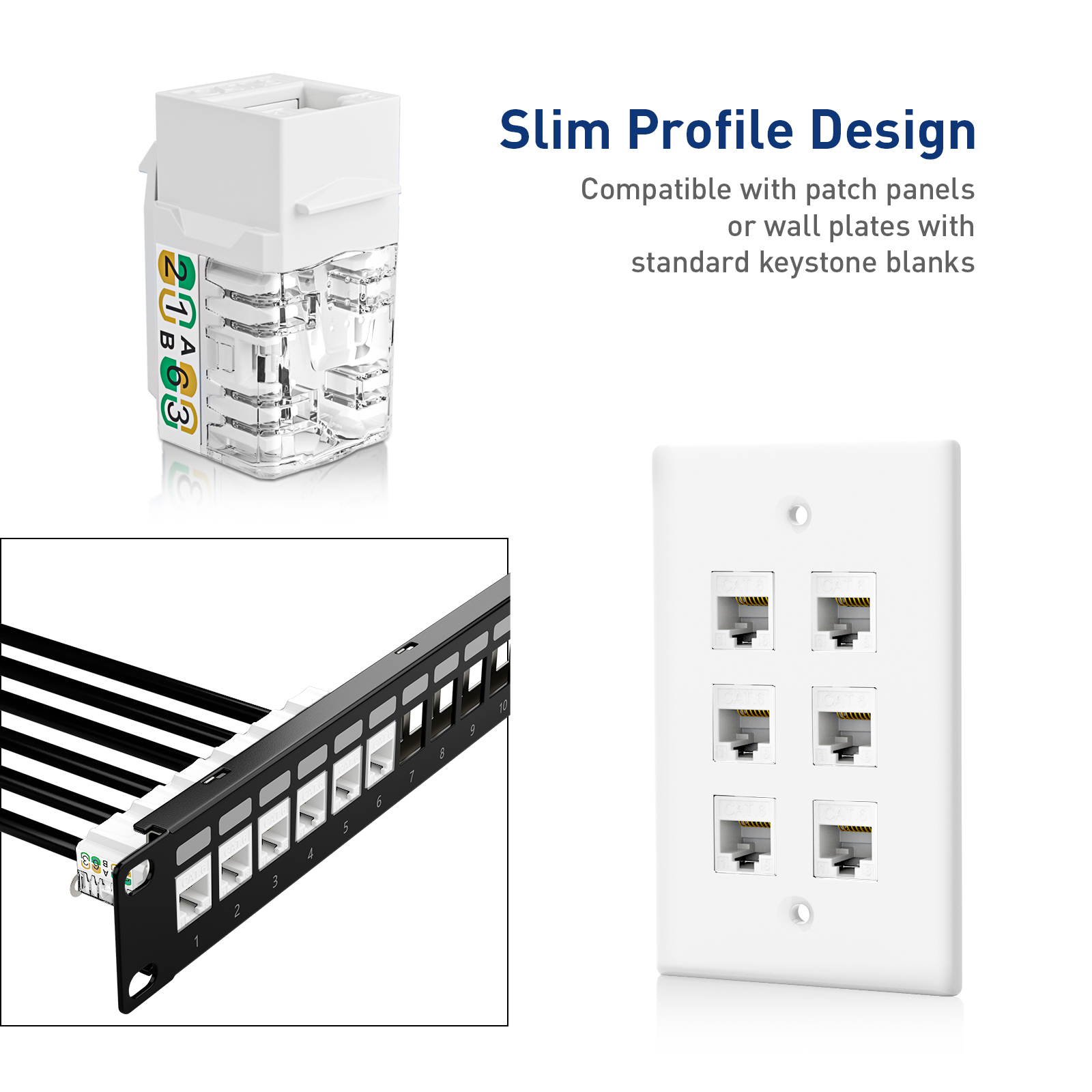 ZoeRax RJ45 Cat6/5e Slim Profi - đánh giá và giá Patch Panel Cat6
