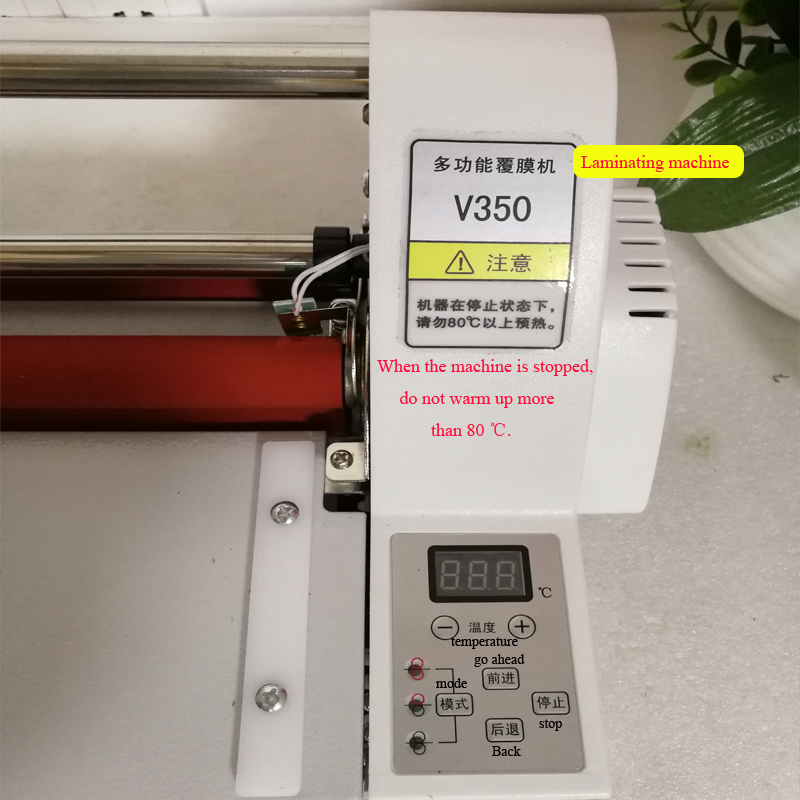 V350 film Laminator Four Rolle - đánh giá và giá Laminator A3 Hot