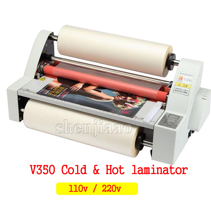 V350 film Laminator Four Rolle - đánh giá và giá Laminator A3 Hot