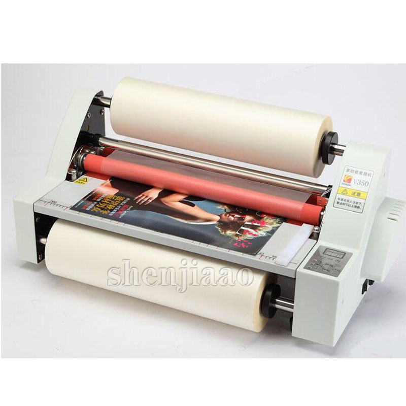 V350 film Laminator Four Rolle - đánh giá và giá Laminator A3 Hot