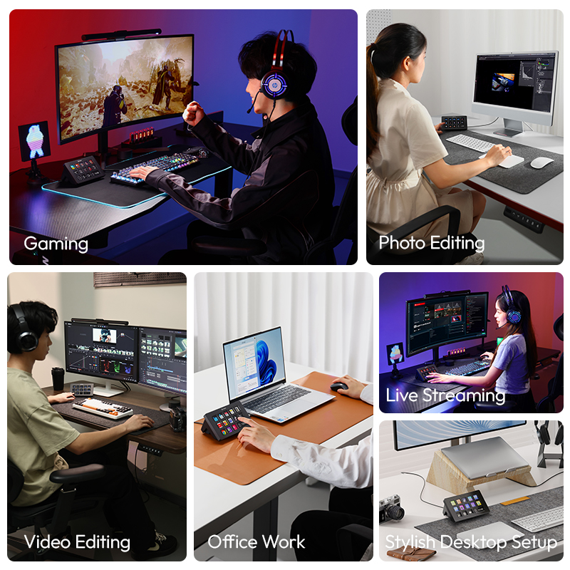Ulanzi D200 Stream Deck Keyboa - đánh giá và giá Office Youtuber
