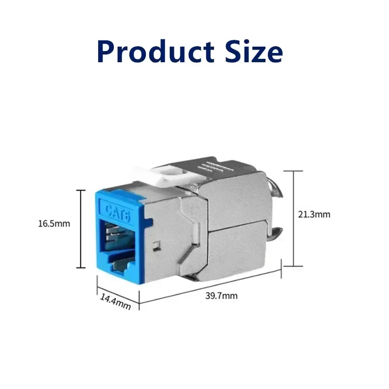 CAT6A Cat6 6 6A RJ45 Connector - đánh giá và giá Patch Panel Cat6