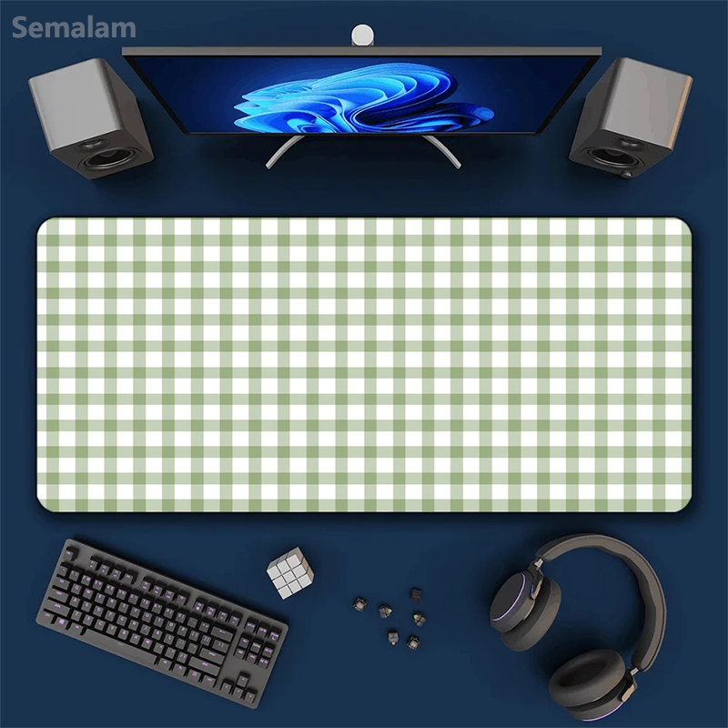 1pc Green Grid Control Art Mou - đánh giá và giá Office Desk Tech Accessories