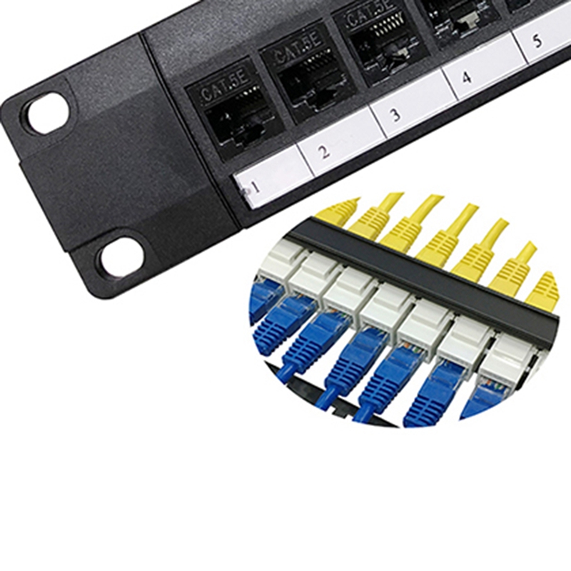 8 Port Straight-Through CAT6 P - đánh giá và giá Patch Panel Cat6