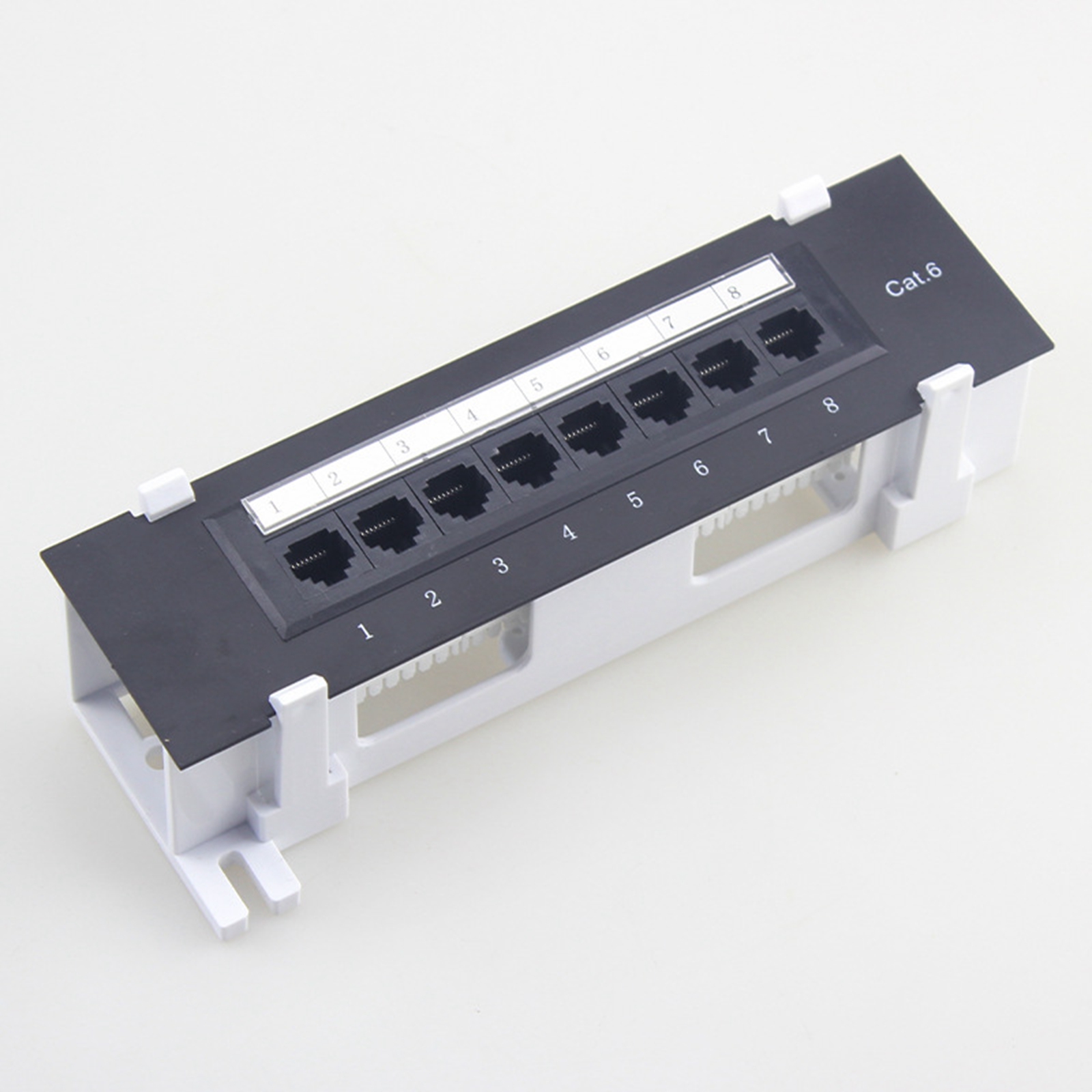 8Port Wall-Mounted Patch Panel - đánh giá và giá Patch Panel Cat6