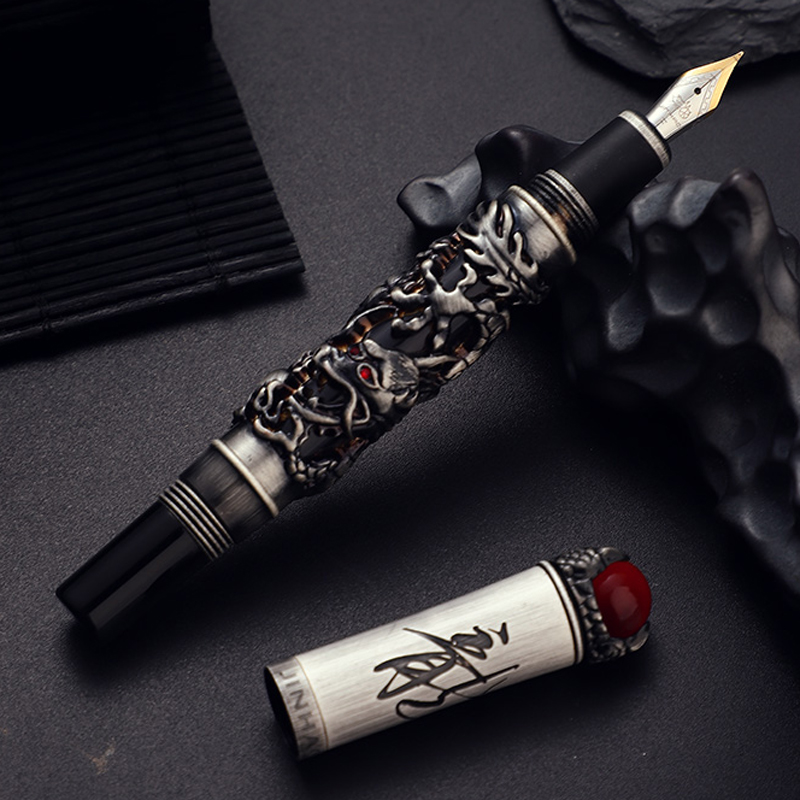 New Jinhao Dragon King Fountai - đánh giá và giá Office Tech Supply