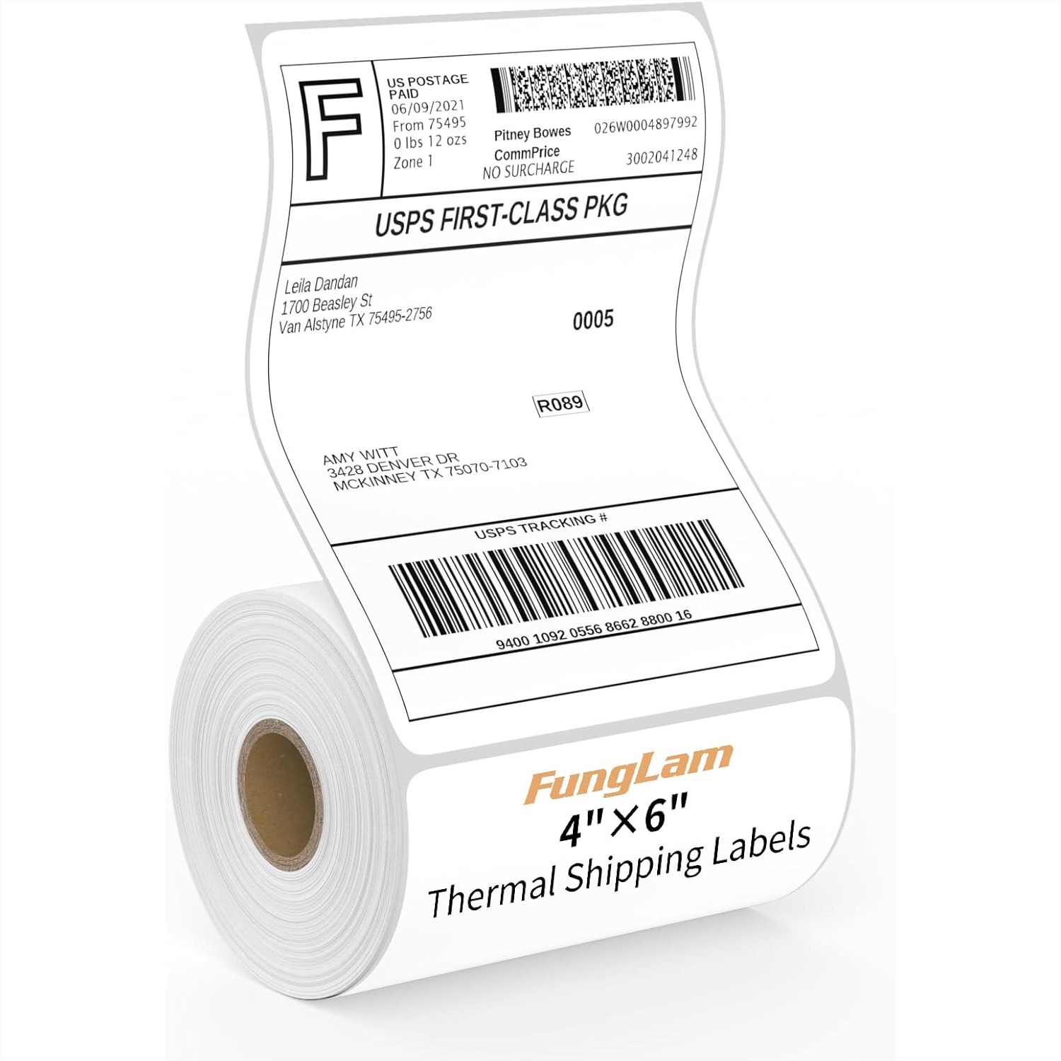 4x6 Thermal Shipping Labels 25 - đánh giá và giá Label Printer Thermal