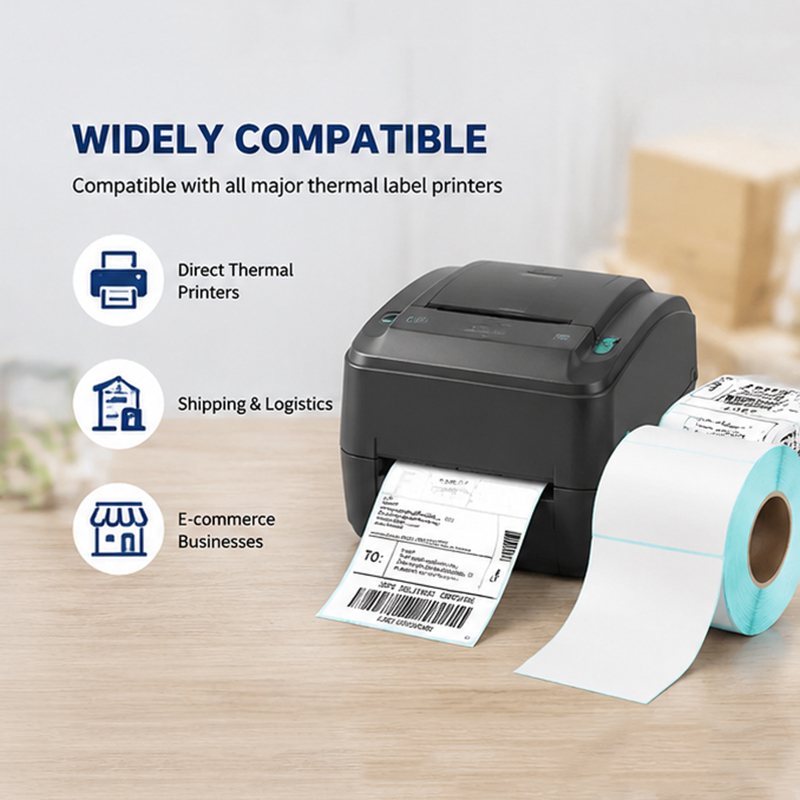 325 Sheets 4''x6'' White Therm - đánh giá và giá Label Printer Thermal
