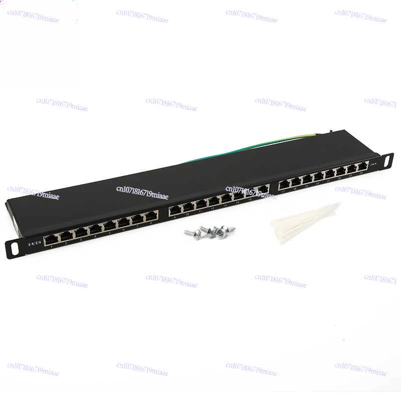 0.5U Patch Panel Cat5e Shielde - đánh giá và giá Patch Panel Cat6