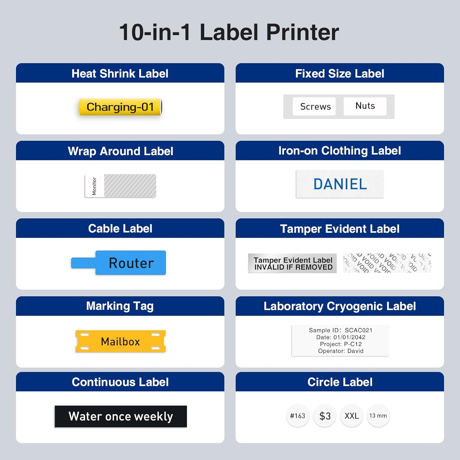 Mini Portable Label Maker with - đánh giá và giá Label Printer Thermal