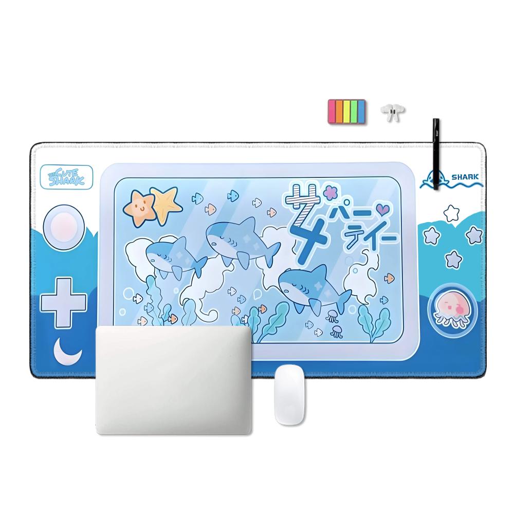 Cute Shark Party Mouse Pad Lar - đánh giá và giá Office Desk Tech Accessories