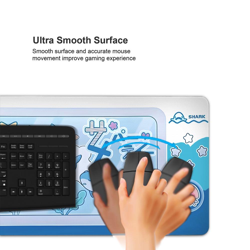 Cute Shark Party Mouse Pad Lar - đánh giá và giá Office Desk Tech Accessories